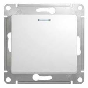 ВЫКЛЮЧАТЕЛЬ SCHNEIDER ELECTRIC Б/РАМКИ, С ИНД. С/У, 1-КЛ. БЕЛЫЙ - IP20, GSL000113