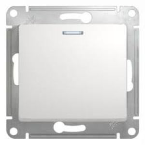ПЕРЕКЛЮЧАТЕЛЬ SCHNEIDER ELECTRIC Б/РАМКИ, С/У, 1-КЛ. БЕЛЫЙ - IP20, GSL000163