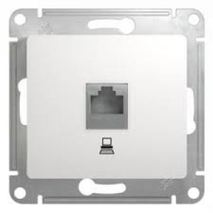 Компьютерная розетка Schneider Electric,RJ45,  без рамки, U/UTP - IP20, с/у, GSL000181K