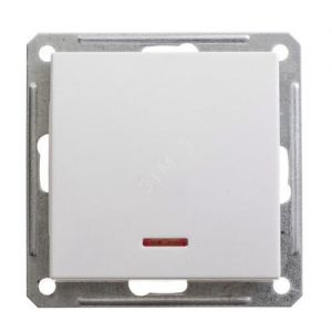 ВЫКЛЮЧАТЕЛЬ SCHNEIDER ELECTRIC W59 VS110-153-1-86 Б/РАМКИ, С ИНД. С/У, 1-КЛ. БЕЛЫЙ - 10А- IP20